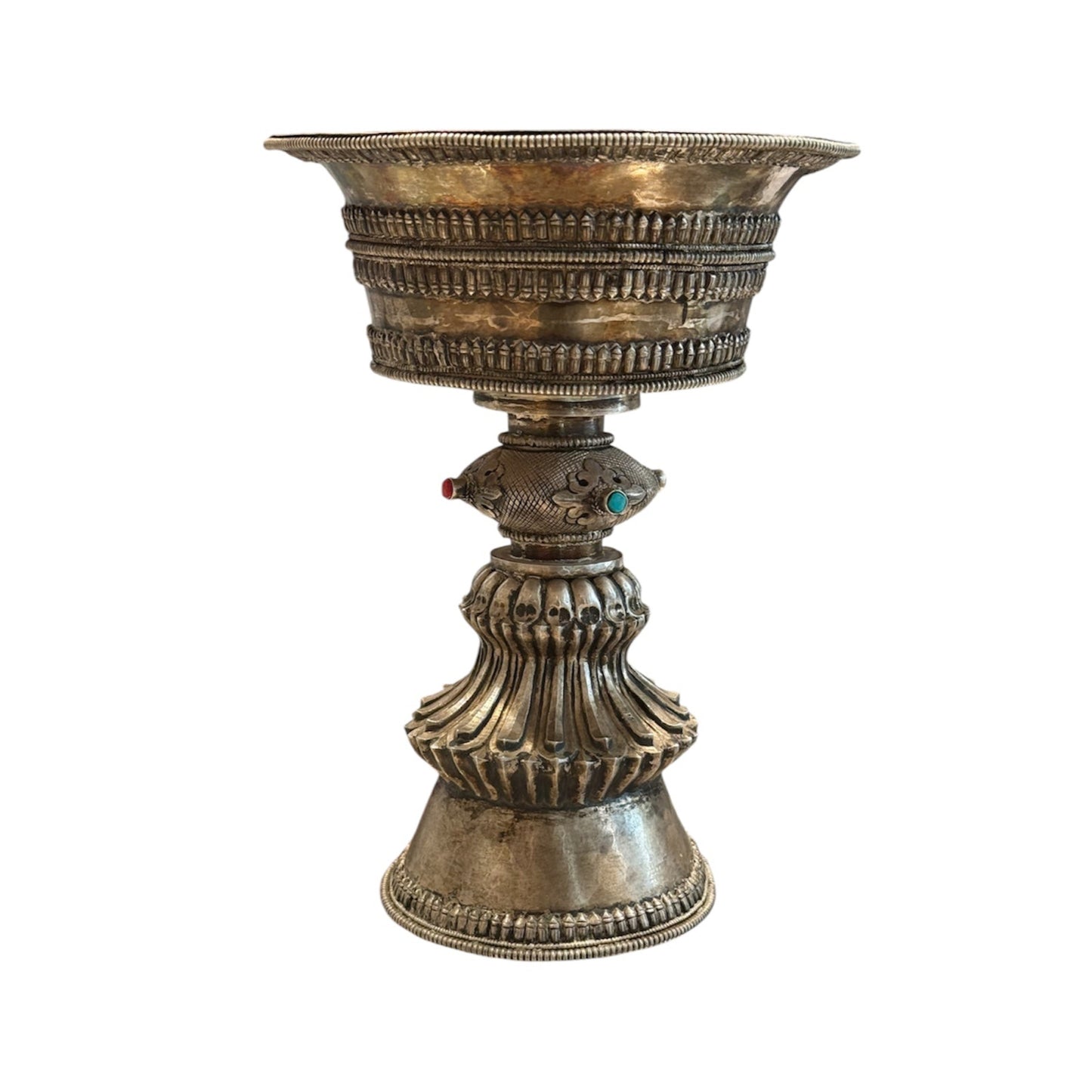 Ein extra Groß Butterlampe aus Silber