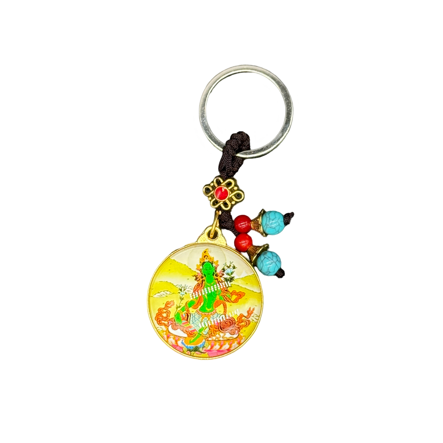 Green Tara Keychain