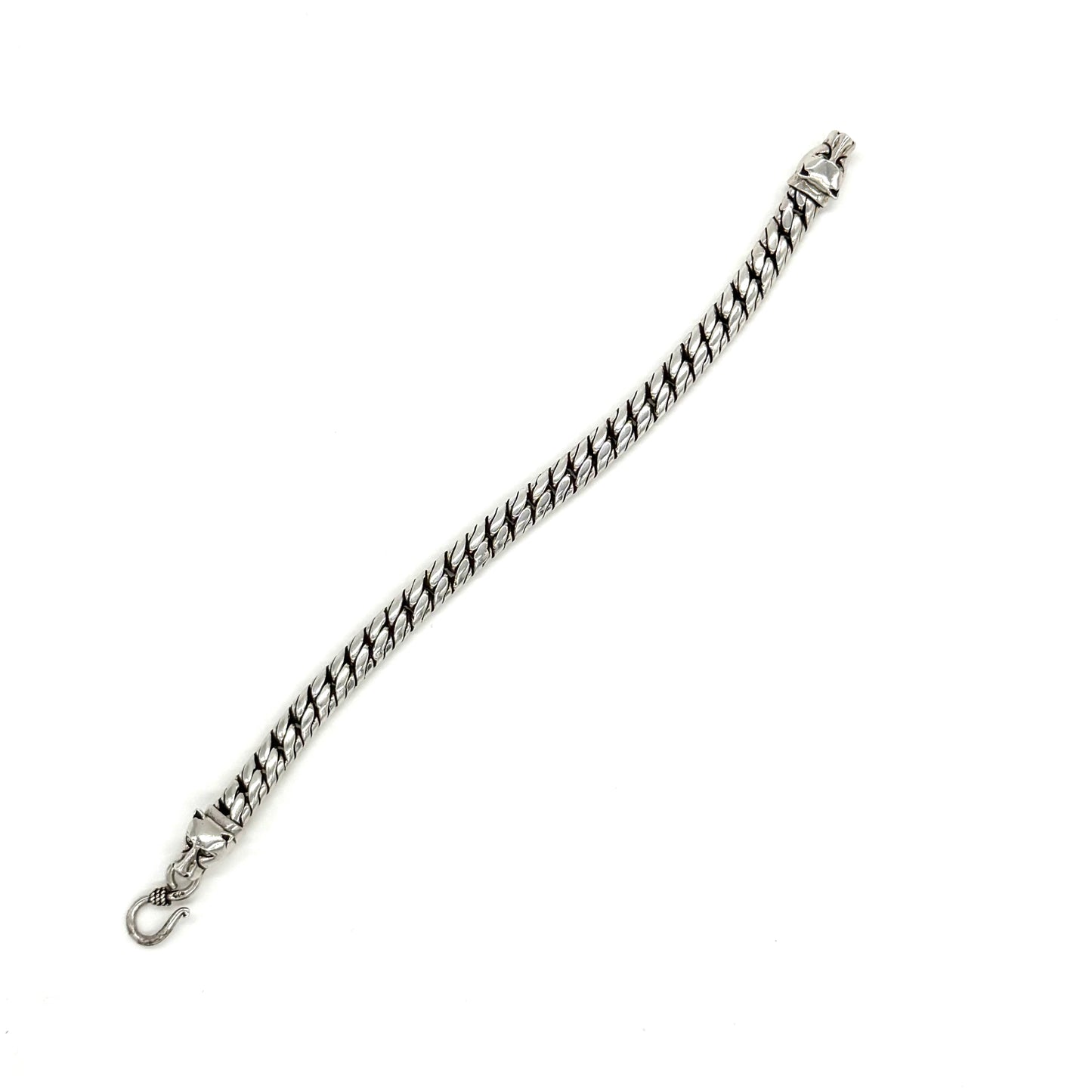 Massives Silberarmband, handarbeit