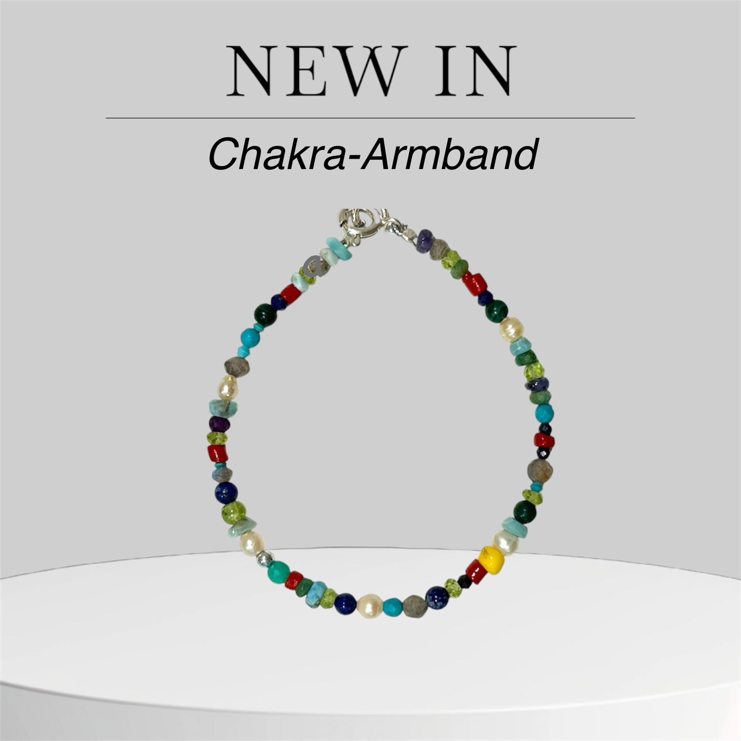 Heilstein-Armband für die 7 Chakren - Meditation und Selbstheilung
