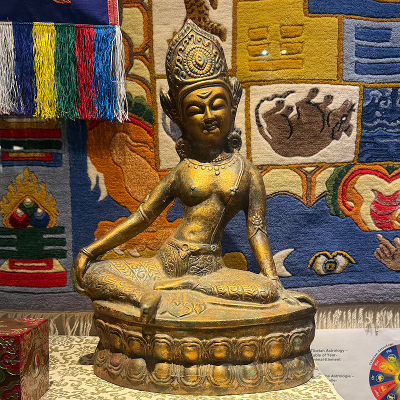 Grüne Tara Statue 52 cm