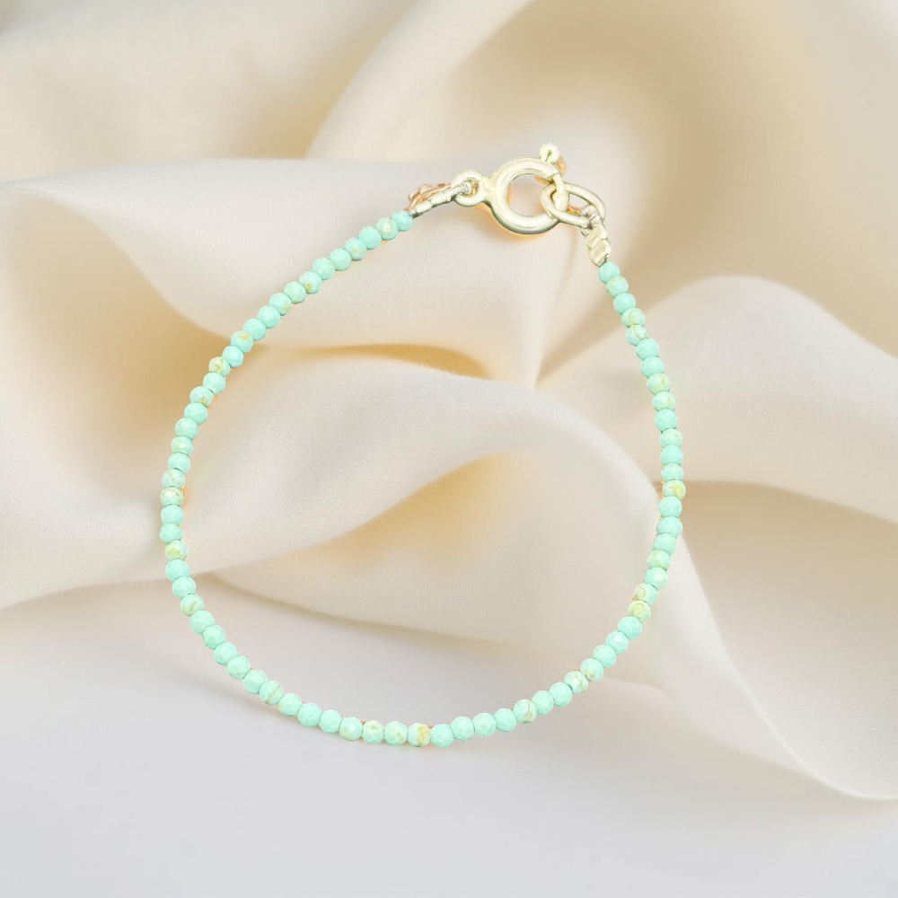 Larimar Armband – Karibische Leichtigkeit für deine Seele