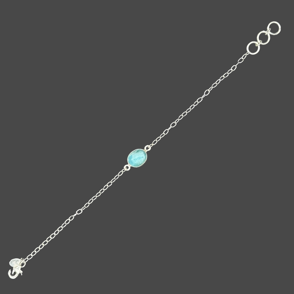 Larimar Armband mit Silber – Karibische Leichtigkeit für deine Seele