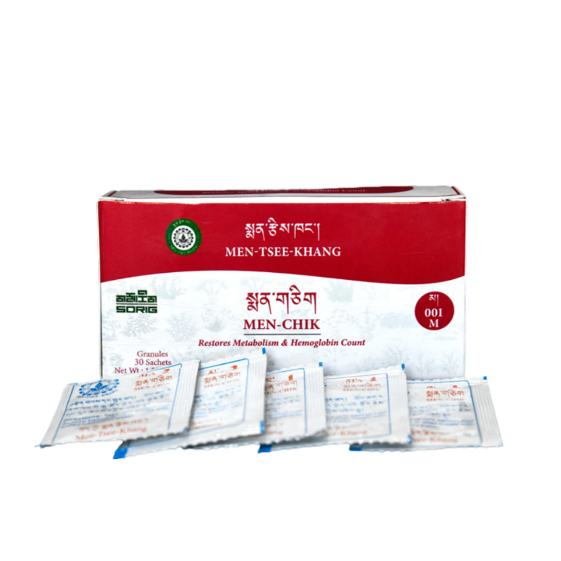 Sorig Men-Chik - Tibetan Herbal Mixture Granules 30 Sachets