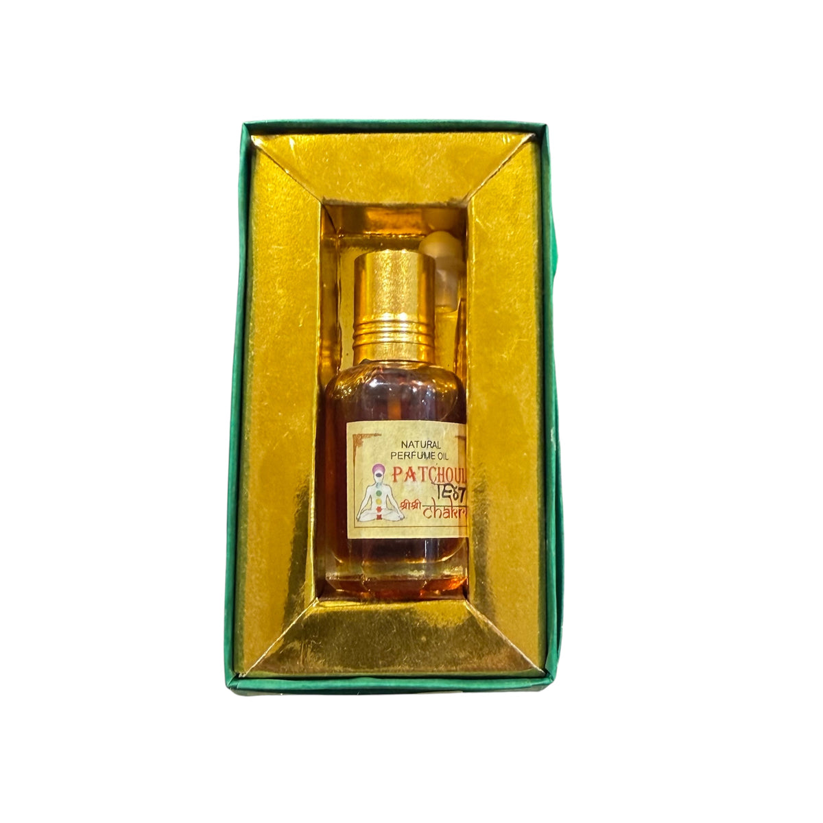 Natur Patchouli Ölparfüm aus Indien – Traditionelles Parfüm | Chakra Parfüm