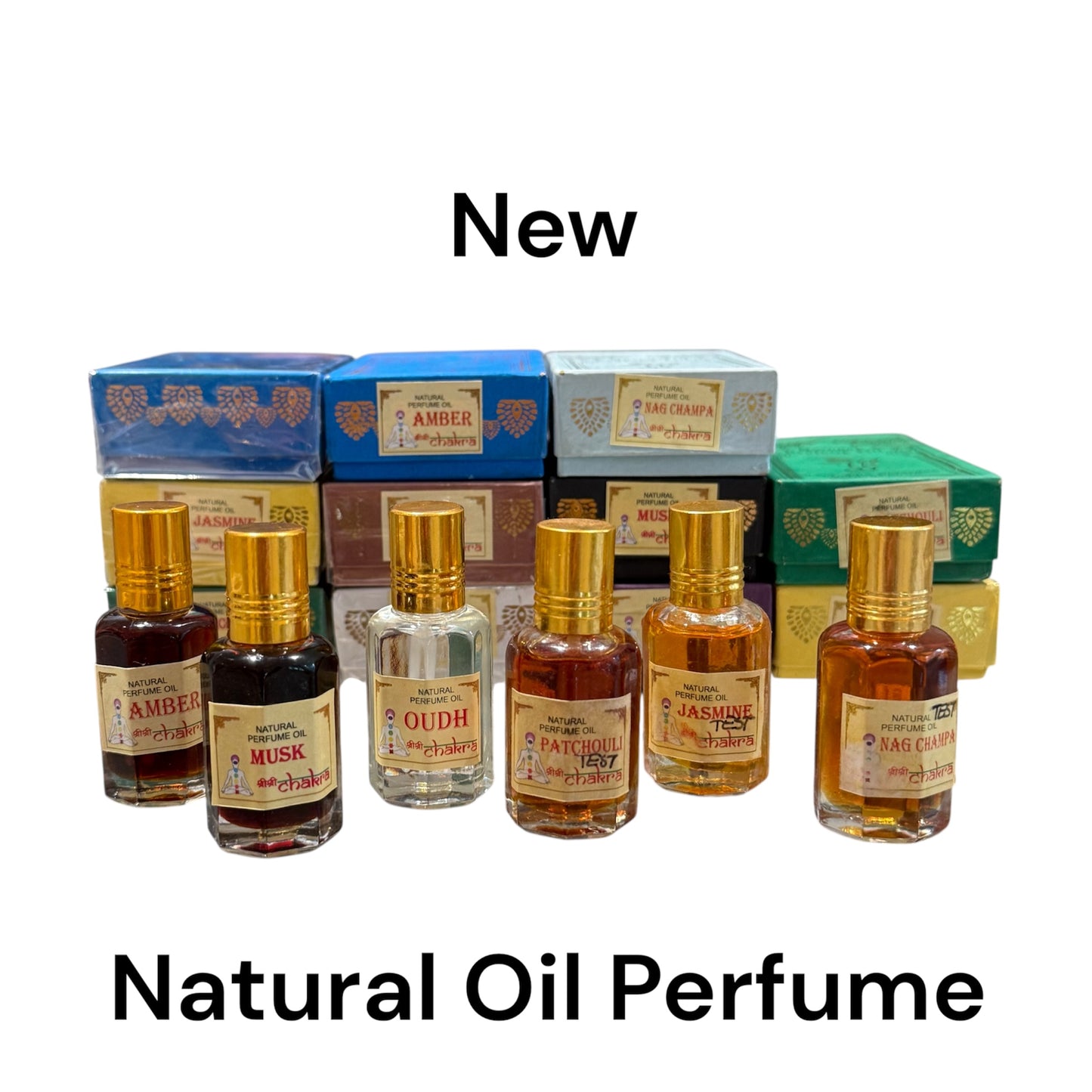 Natur Patchouli Ölparfüm aus Indien – Traditionelles Parfüm | Chakra Parfüm