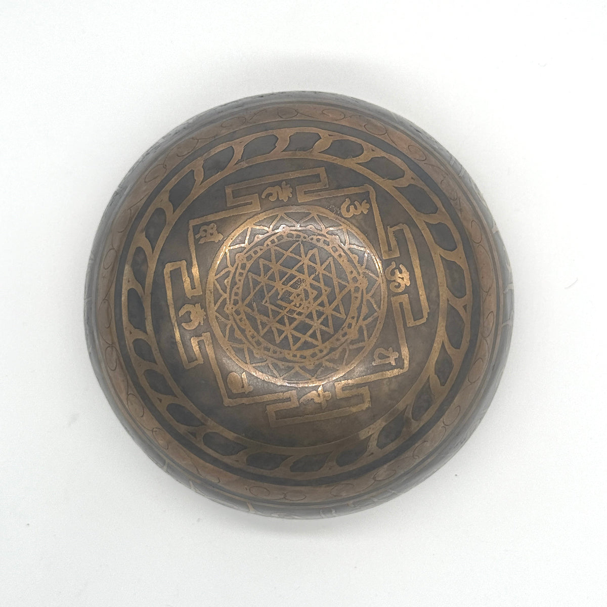 Tibetische Klangschale | Mani Mantra | Drittes Auge