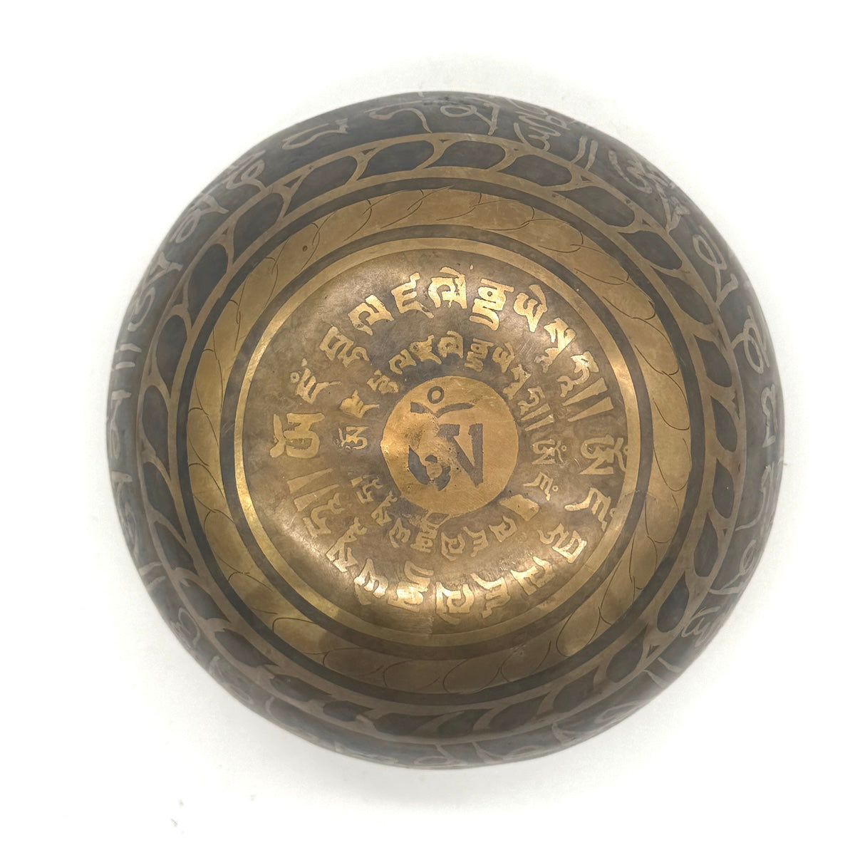 Klangschale | Verziert | Solar Plexis oder Herz Chakra