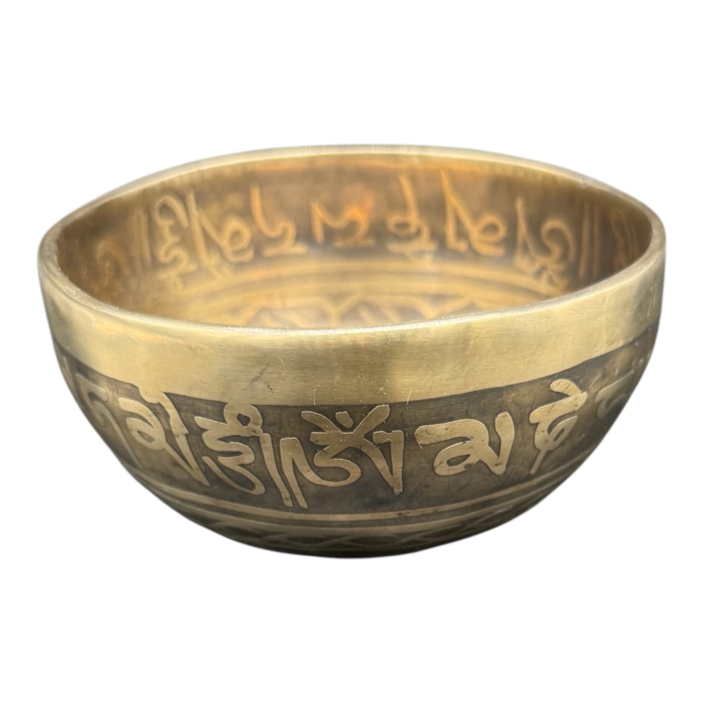 Klangschale Drittes Auge Chakra 13 cm - Tibetische Singing Bowl 438g