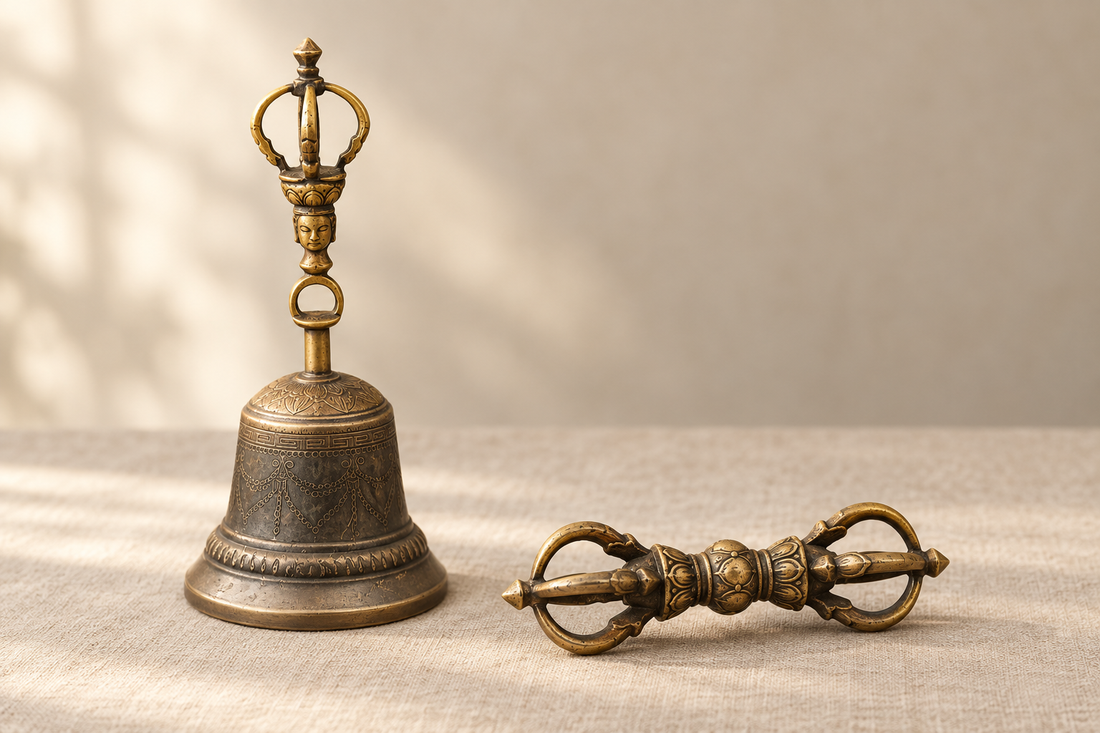 Glocke und Vajra (Dorje): Bedeutung, Geschichte und tibetische Handwerkskunst