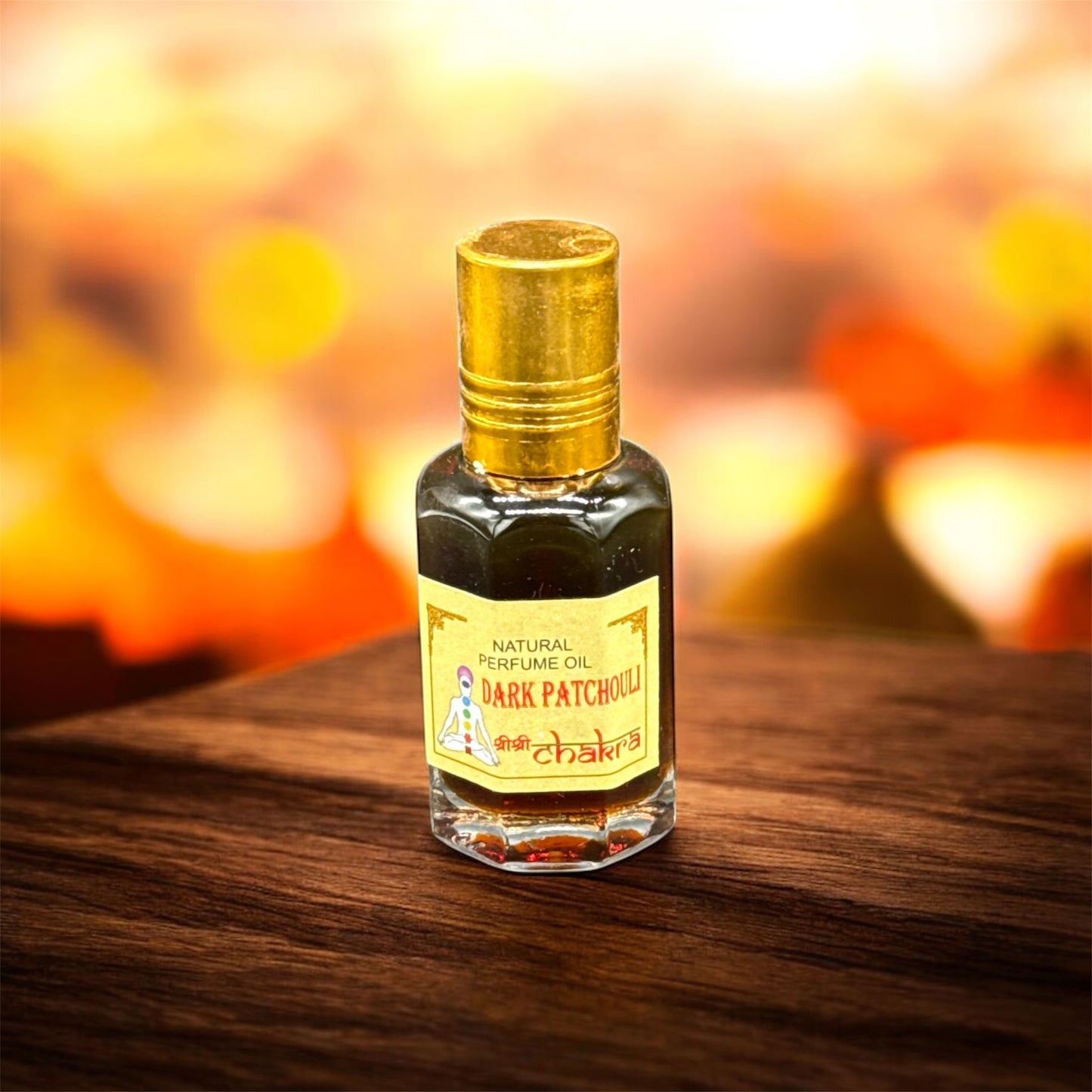 Natur Patchouli Dunkel Ölparfüm aus Indien – Traditionelles Parfüm | Chakra Parfüm