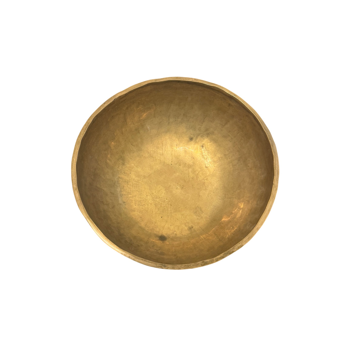 Alte Klangschale aus den 80er Jahren Solarplexus Chakra 23 cm - Tibetische Singing Bowl 1850g