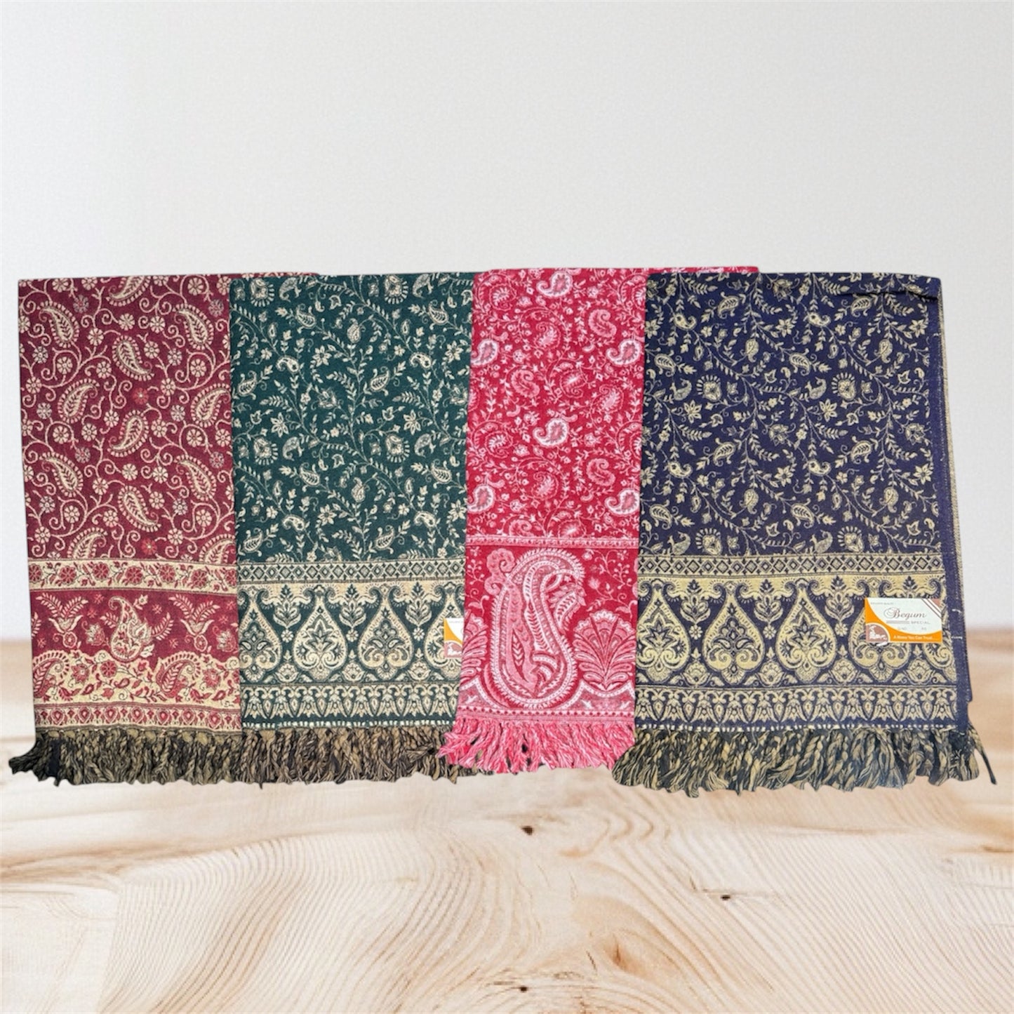 XXL Meditation Scarf in Modal Wool - 4 Colors - 200x100 cm Limited Edition
