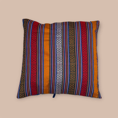 Handgefertigter Kissenbezug aus Baumwolle