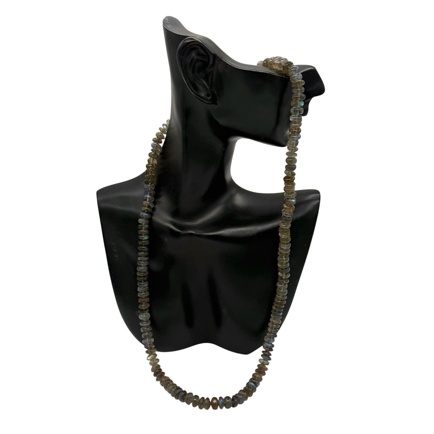 Labradorit-Kette mit 925er Silberverschluss – Schimmernder Edelsteinlook