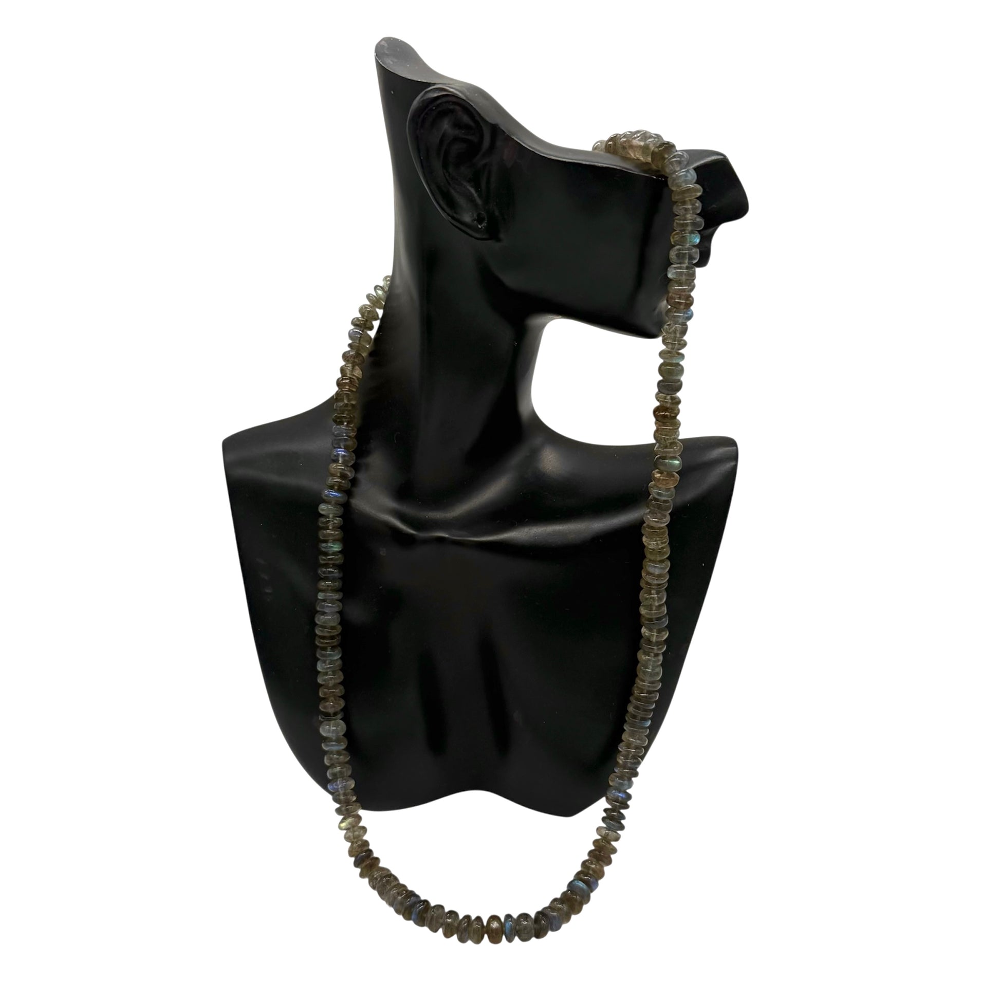 Labradorit-Kette mit 925er Silberverschluss – Schimmernder Edelsteinlook