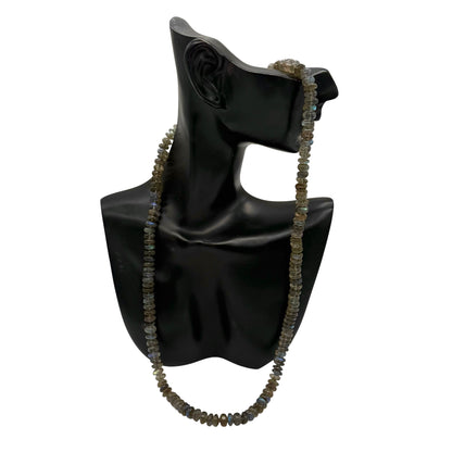 Labradorit-Kette mit 925er Silberverschluss – Schimmernder Edelsteinlook