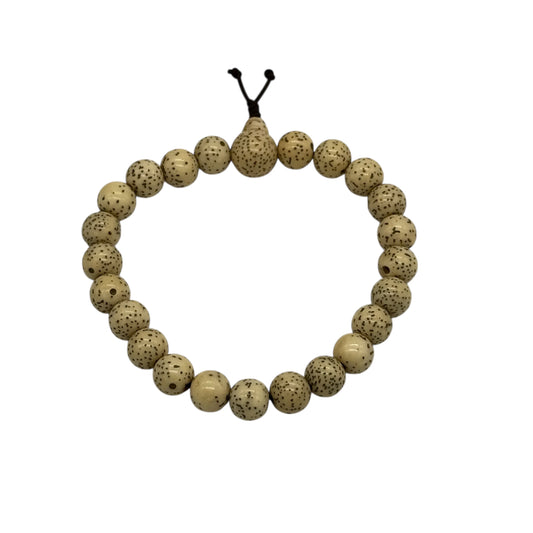 Lotussamen-Armband – Natürliche Mala für Achtsamkeit &amp; Spiritualität