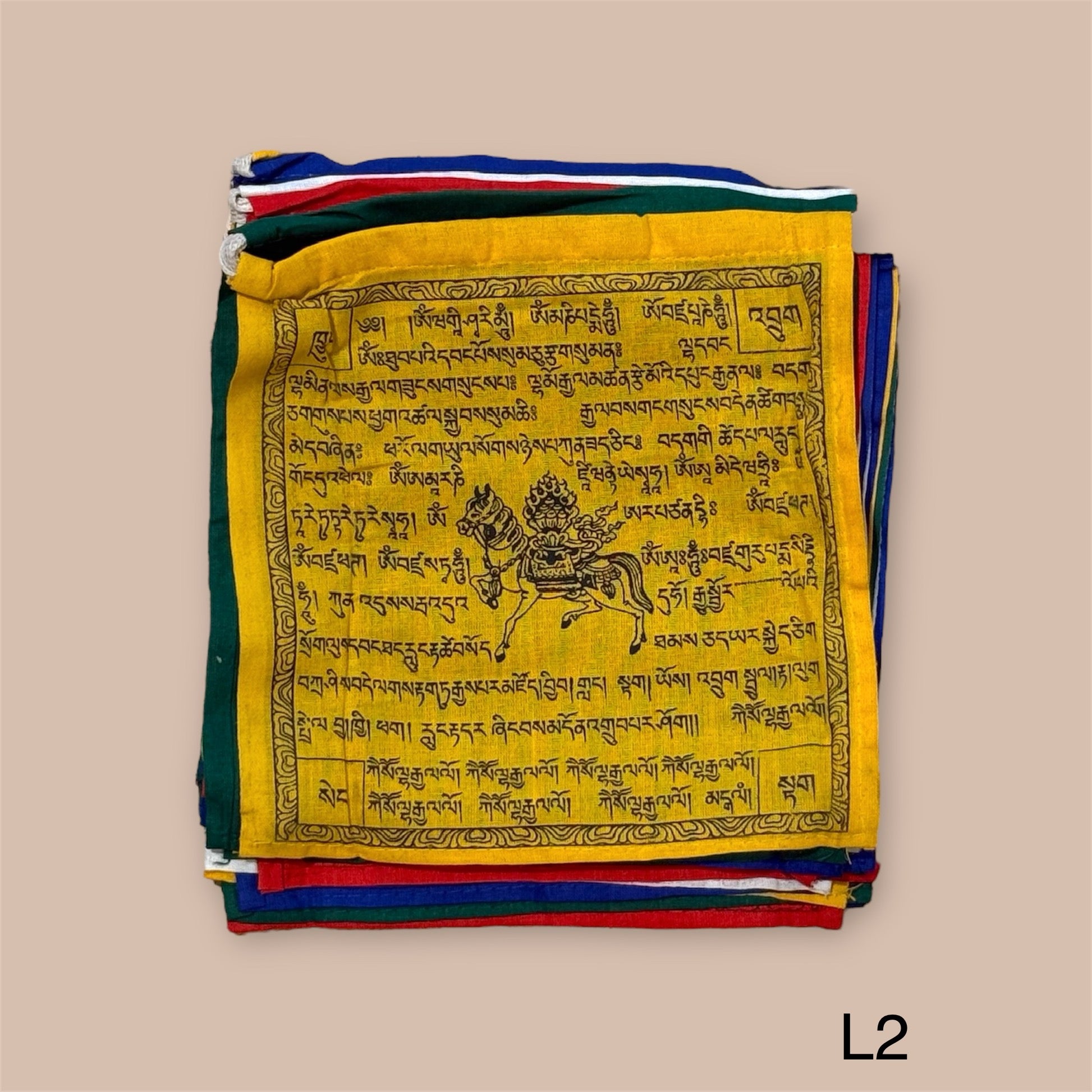 Lungta Tibetische Gebetsfahnen in verschieden Grössen