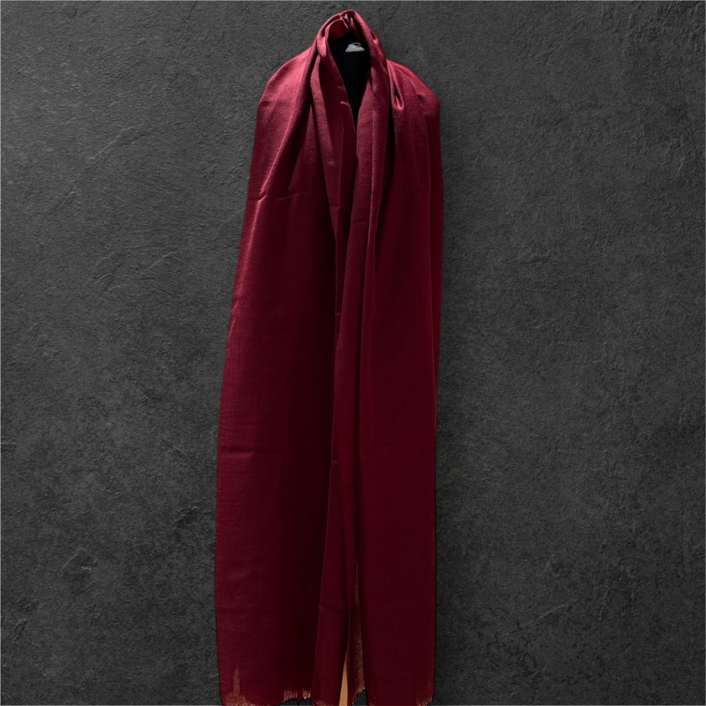 Châle de méditation tibétain Lama XXL 100 % mérinos - 130 x 250 cm