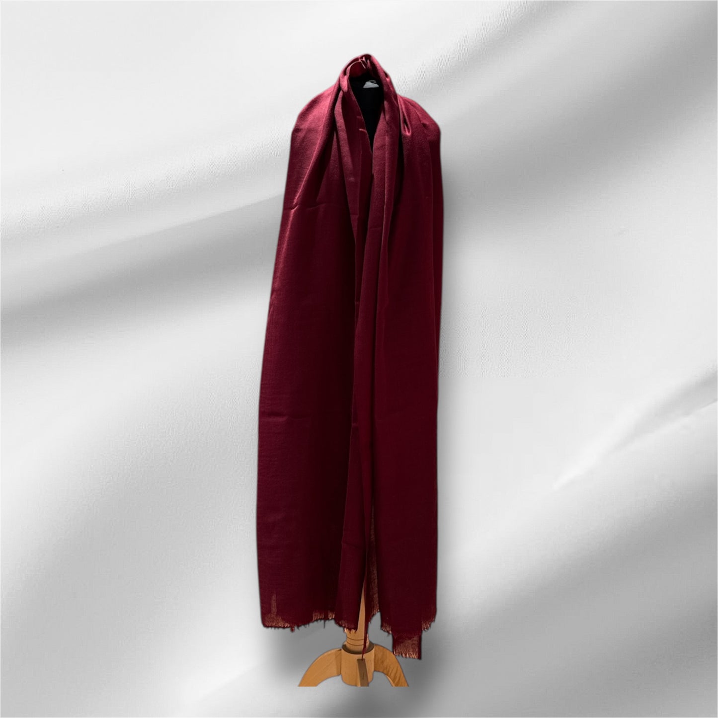 Châle de méditation tibétain Lama XXL 100 % mérinos - 130 x 250 cm