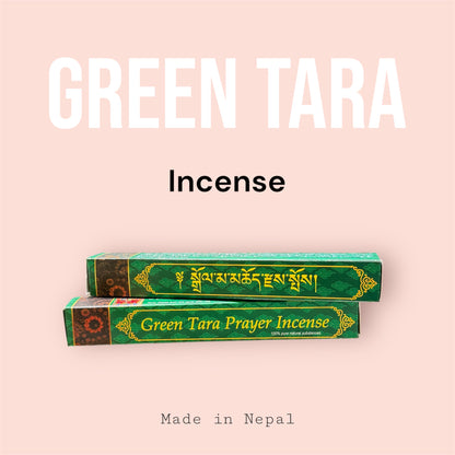 Green Tara Tibetisches Räucherstäbchen – Natürliches Räucherwerk aus Nepal