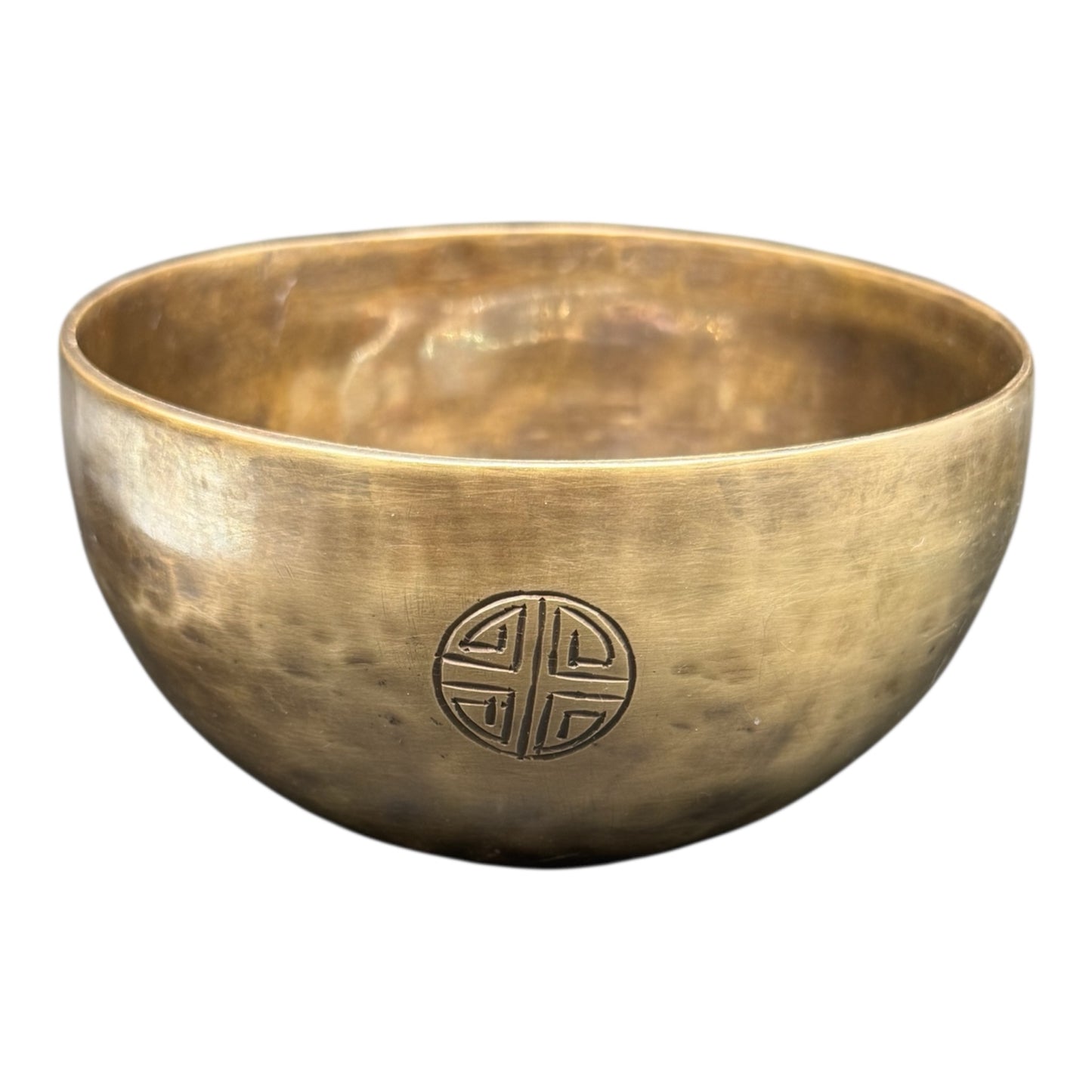 Klangschale Herz Chakra 14 cm - Tibetische Singing Bowl 614g