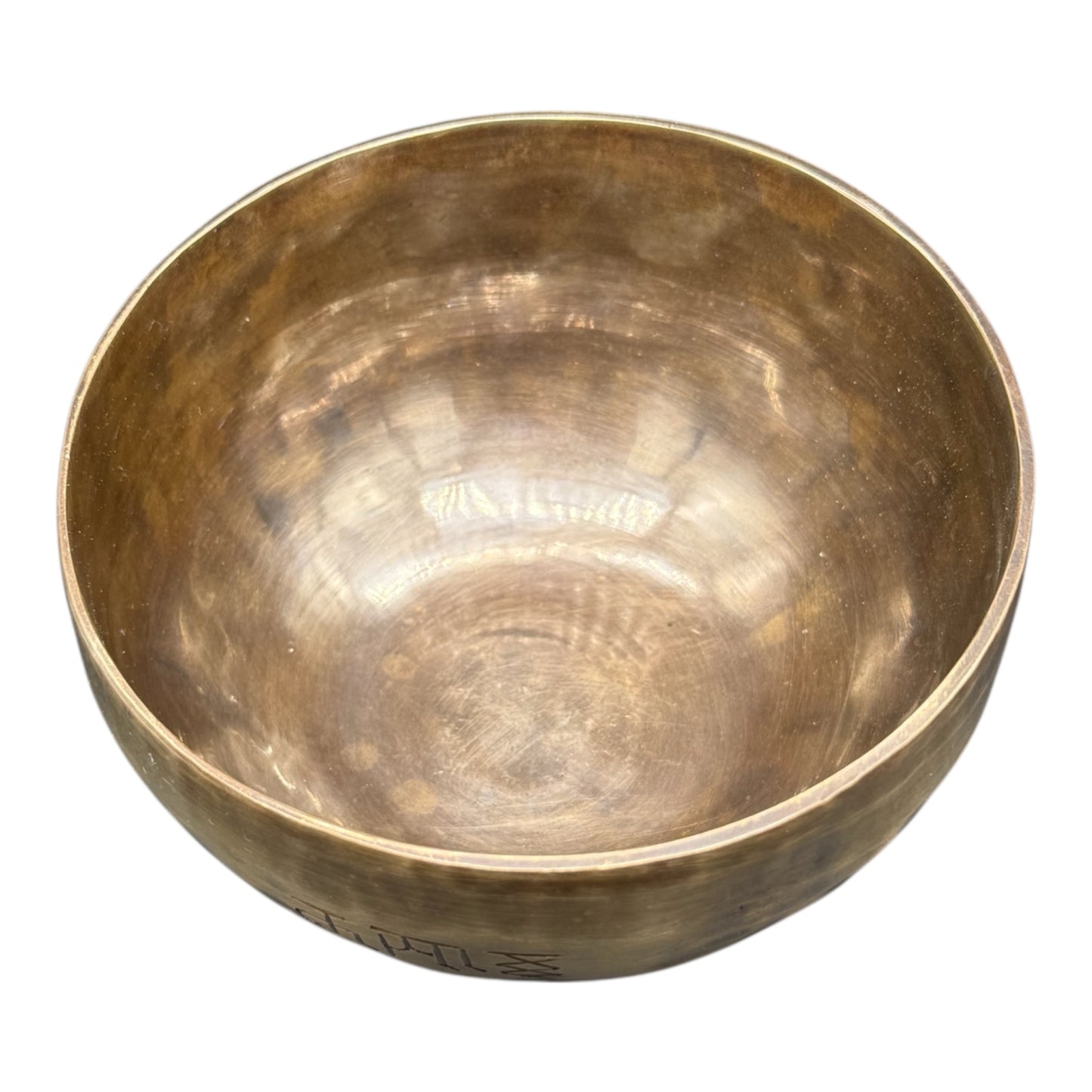 Klangschale Herz Chakra 14 cm - Tibetische Singing Bowl 614g