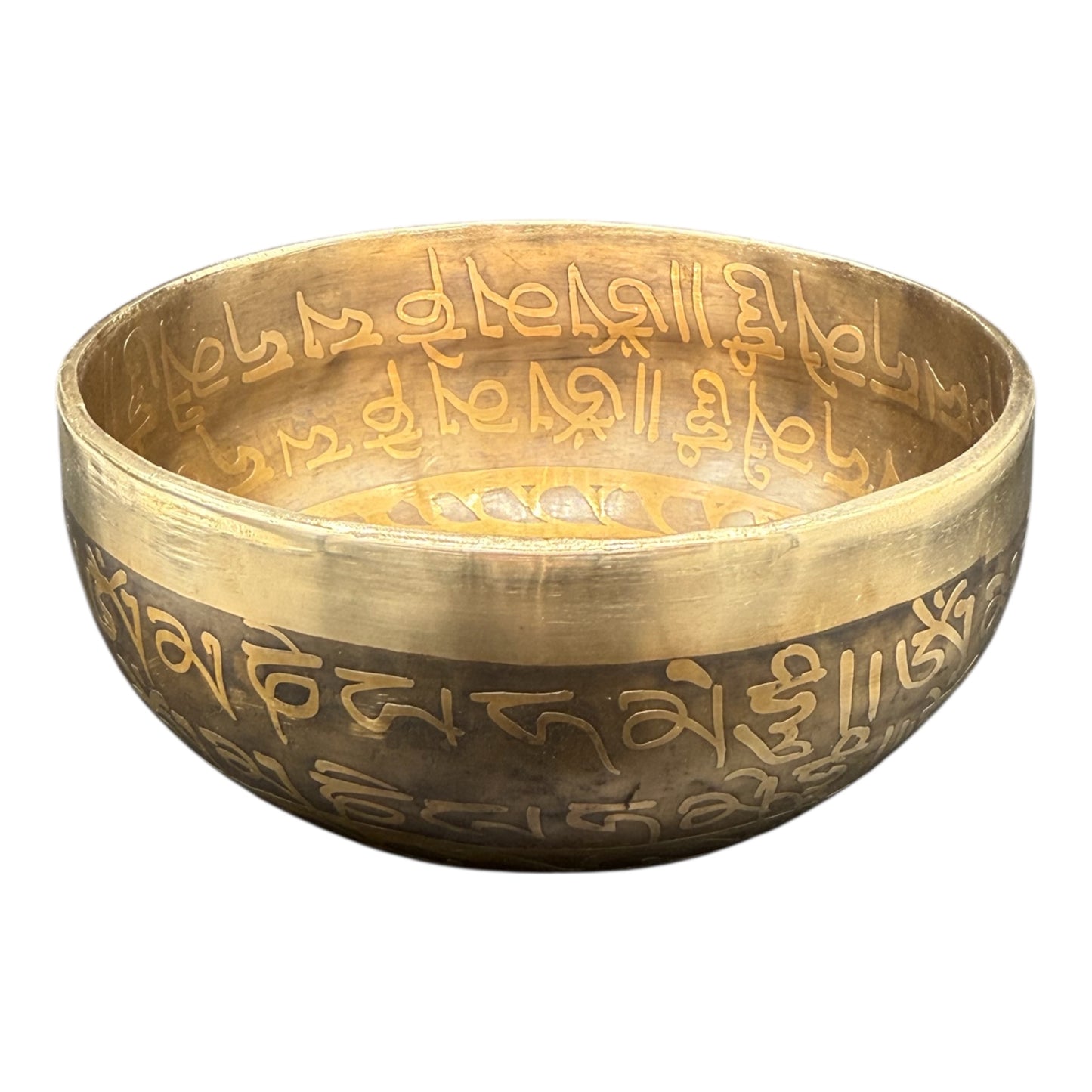 Klangschale Herz Chakra 14.5 cm - Tibetische Singing Bowl 584g