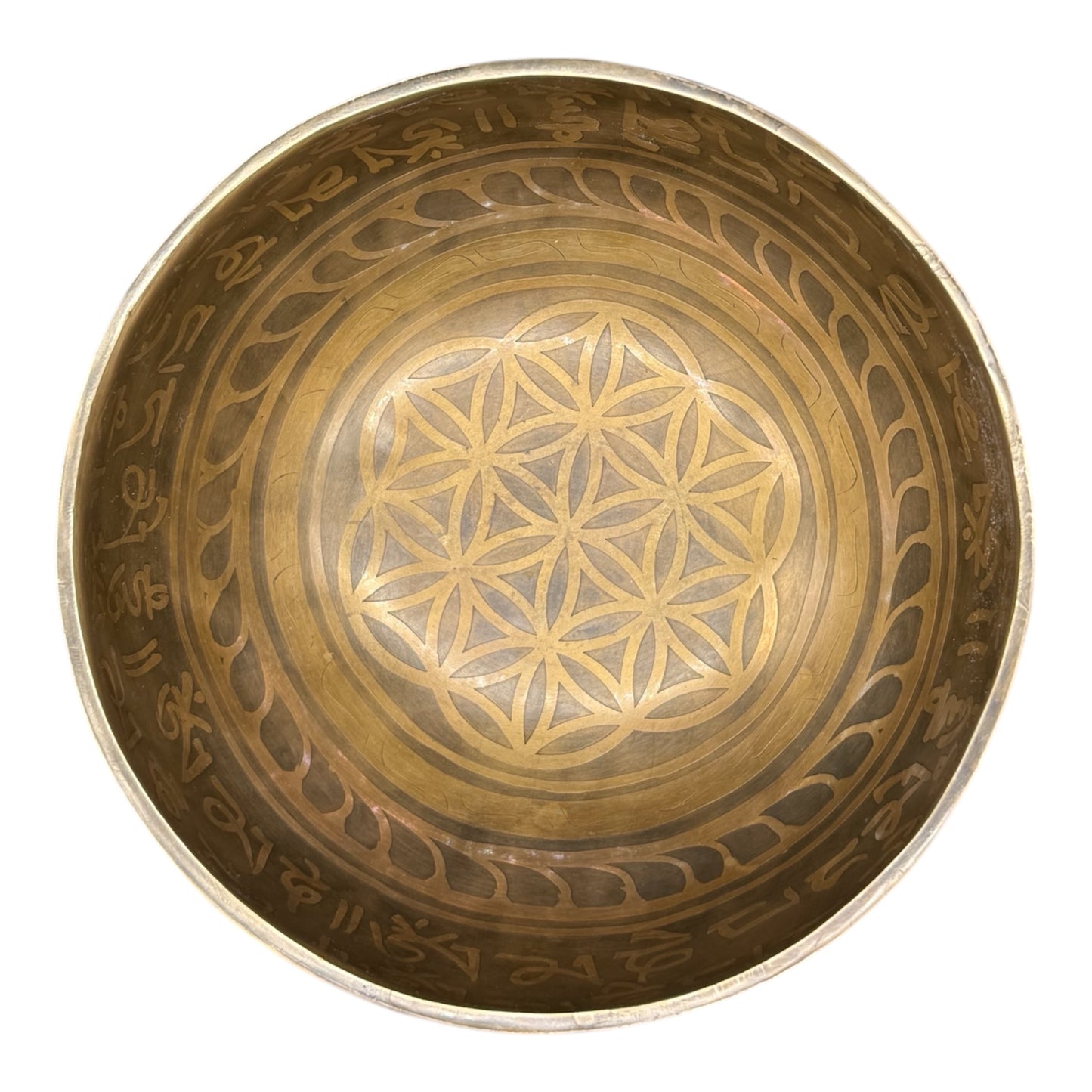 Klangschale Kronen Chakra 16 cm - Tibetische Singing Bowl 718g