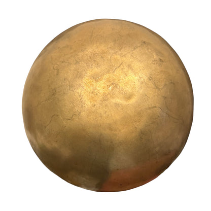 Bol chantant vintage des années 1980, chakra sacré, 20 cm - Bol chantant tibétain, 1079 g