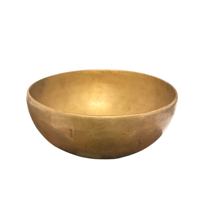 Bol chantant vintage des années 1980, chakra sacré, 20 cm - Bol chantant tibétain, 1079 g