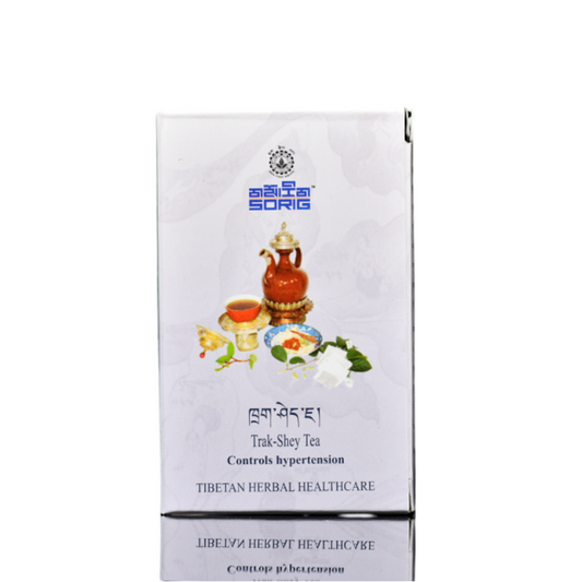 Sorig tibetischer Trak-Shey-Kräutertee
Trak-Shey Regulating Tee.