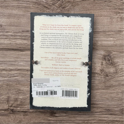 Das tibetische Buch vom Leben und vom Sterben -auf Deutsch und Englisch vom Sogyal Rinpoche Bestseller