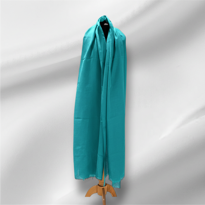 Châle de méditation tibétain Lama XXL 100 % mérinos - 130 x 250 cm