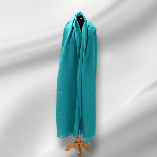 Tibetischer Lama Meditationsschal XXL 100% Merino - 130x250 cm