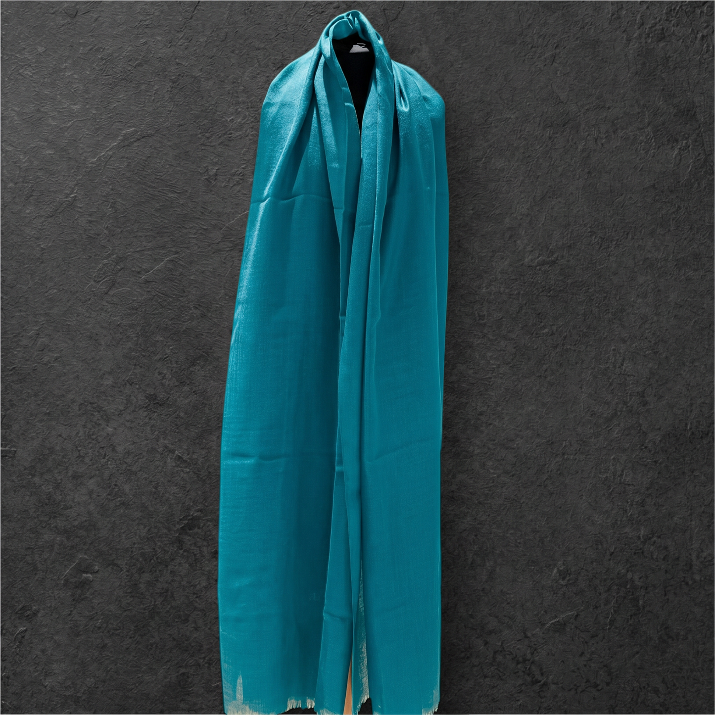 Châle de méditation tibétain Lama XXL 100 % mérinos - 130 x 250 cm
